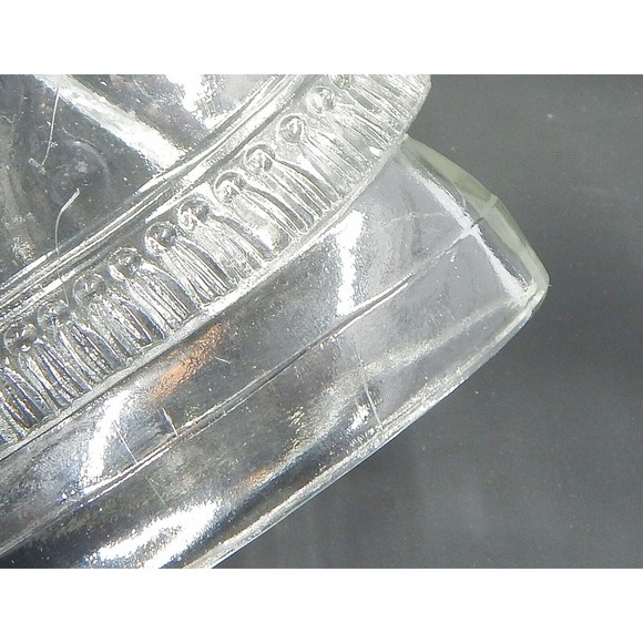 Mother and Child Clear Glass Figurine Candy Container - Picture 9 of 11